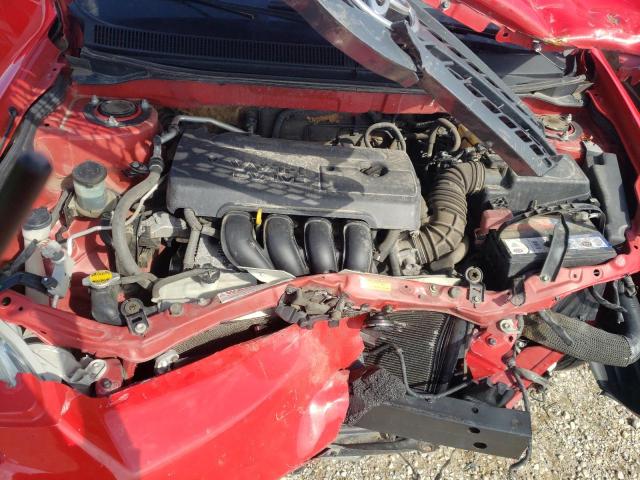 2T1KR32E16C593634 - 2006 TOYOTA COROLLA MA XR RED photo 11