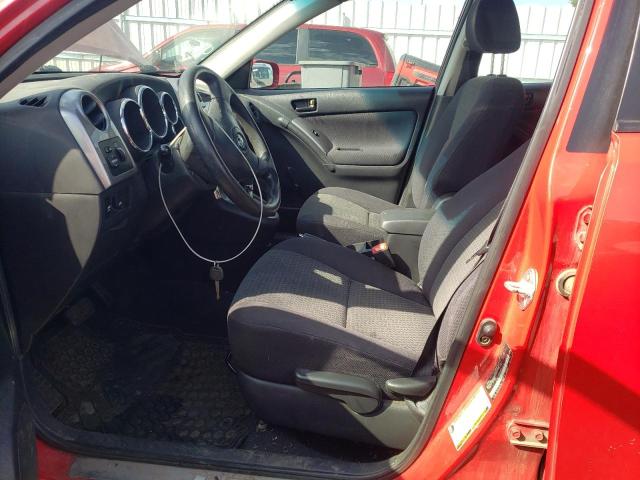 2T1KR32E16C593634 - 2006 TOYOTA COROLLA MA XR RED photo 7