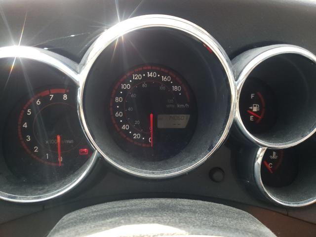 2T1KR32E16C593634 - 2006 TOYOTA COROLLA MA XR RED photo 9