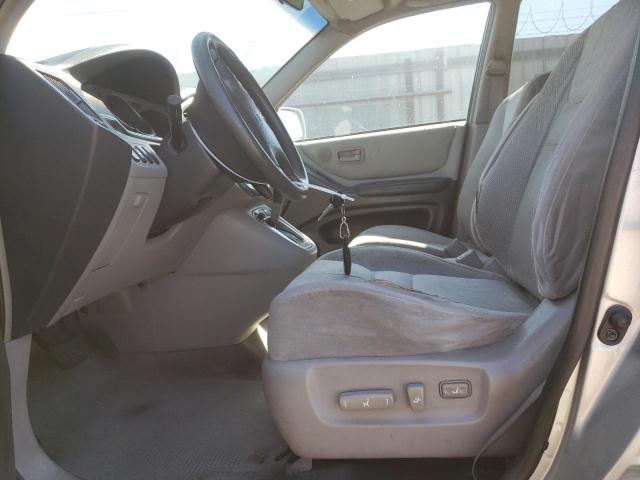 JTEGF21A310010678 - 2001 TOYOTA HIGHLANDER SILVER photo 7