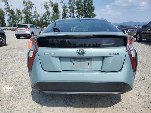 JTDKBRFU3G3000567 - 2016 TOYOTA PRIUS ვერცხლისფერი ფოტო 6