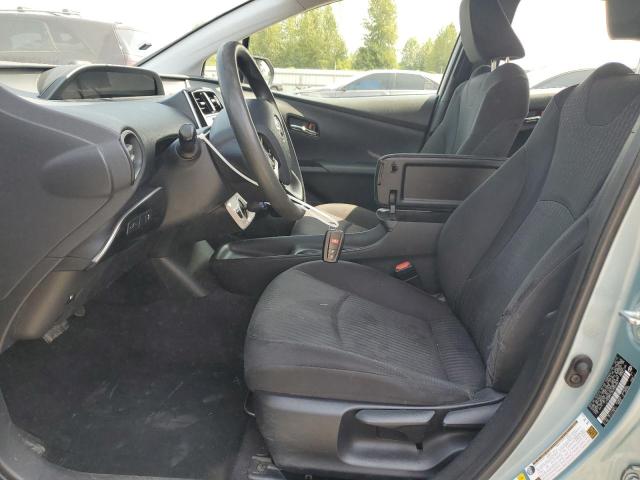 JTDKBRFU3G3000567 - 2016 TOYOTA PRIUS ვერცხლისფერი ფოტო 7