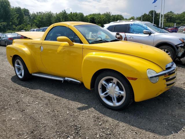1GCES14P34B104828 - 2004 CHEVROLET SSR 黄色 照片 4