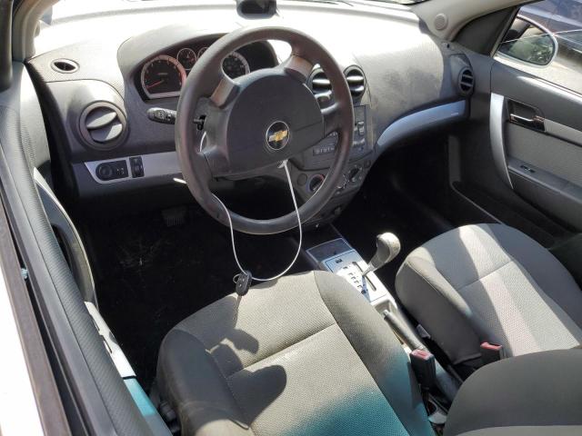 KL1TD6DEXBB209321 - 2011 CHEVROLET AVEO LS Ağ foto 8