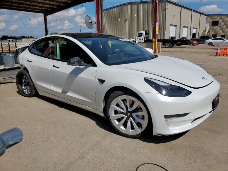5YJ3E1EA4PF434147 - 2023 TESLA MODEL 3 白色 照片 4