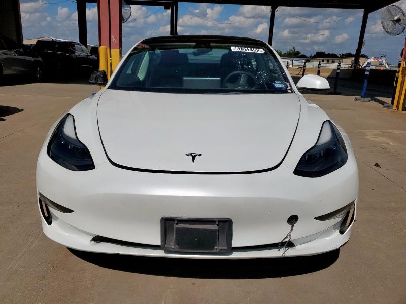 5YJ3E1EA4PF434147 - 2023 TESLA MODEL 3 白色 照片 5
