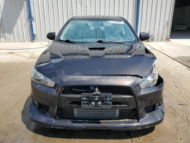 JA3AW86V78U049963 - 2008 MITSUBISHI LANCER EVOLUTION GSR BLACK photo 5