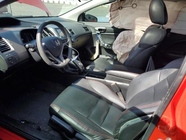 2HGFG12877H502588 - 2007 HONDA CIVIC EX RED photo 14