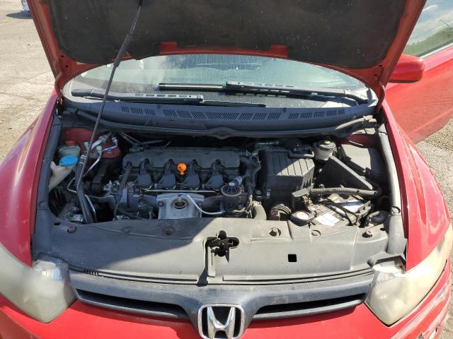 2HGFG12877H502588 - 2007 HONDA CIVIC EX RED photo 22