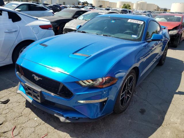 1FA6P8CF3L5146166 - 2020 FORD MUSTANG GT BLUE photo 1