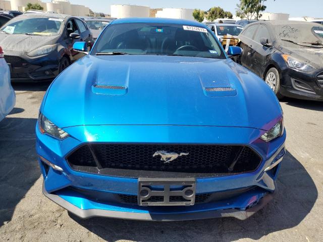 1FA6P8CF3L5146166 - 2020 FORD MUSTANG GT BLUE photo 5