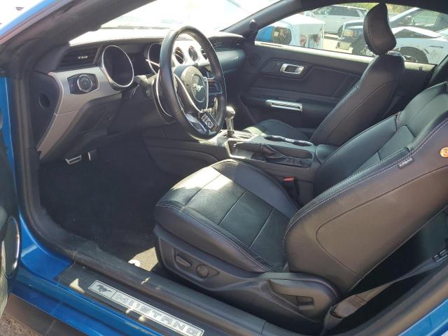 1FA6P8CF3L5146166 - 2020 FORD MUSTANG GT BLUE photo 7