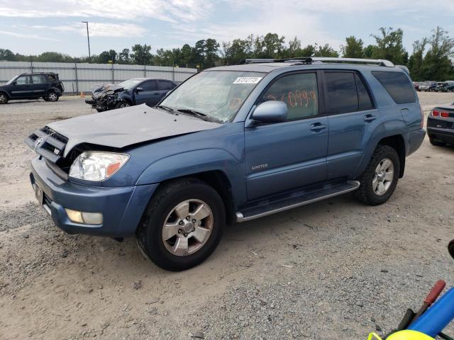 JTEZT17R540016365 - 2004 TOYOTA 4RUNNER LIMITED BLUE photo 1