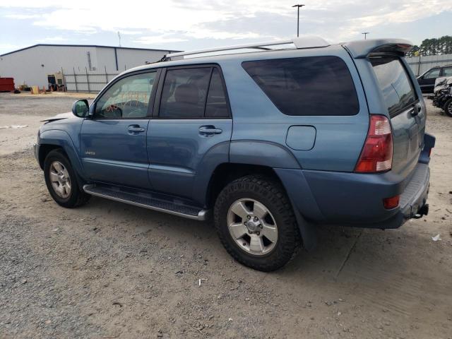 JTEZT17R540016365 - 2004 TOYOTA 4RUNNER LIMITED BLUE photo 2