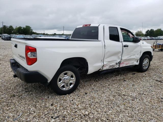 5TFRM5F12KX142708 - 2019 TOYOTA TUNDRA DOUBLE CAB SR/SR5 WHITE photo 3