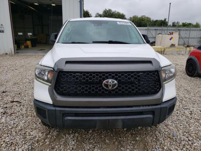 5TFRM5F12KX142708 - 2019 TOYOTA TUNDRA DOUBLE CAB SR/SR5 WHITE photo 5