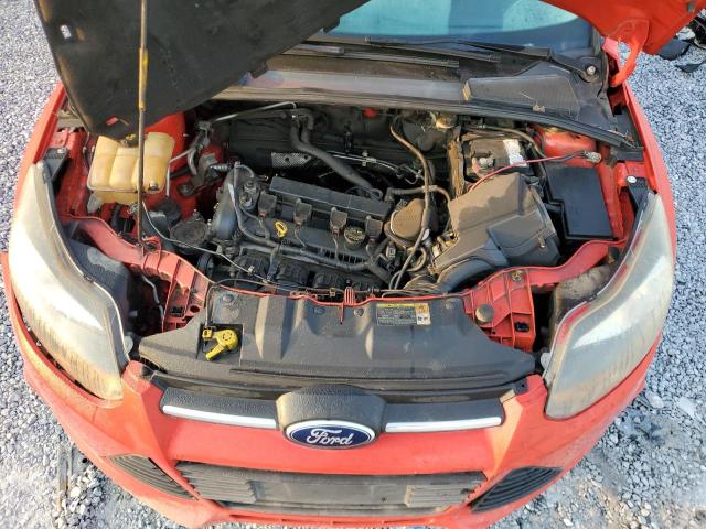 1FADP3K20EL126447 - 2014 FORD FOCUS SE RED photo 11