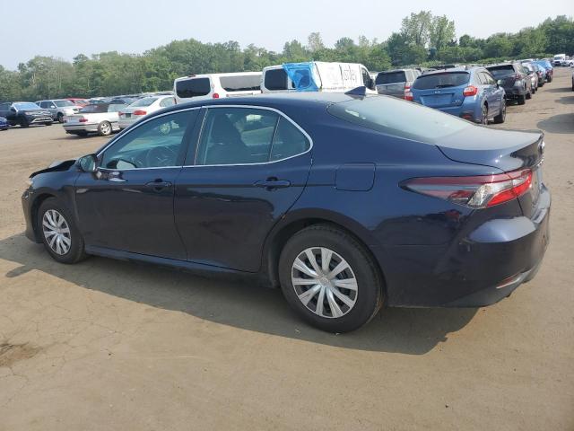 4T1C31AK4NU575319 - 2022 TOYOTA CAMRY LE BLUE photo 2
