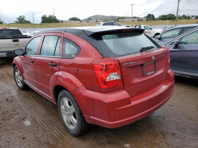 1B3HB28C48D788603 - 2008 DODGE CALIBER RED photo 2