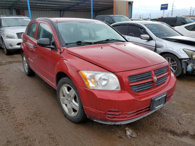 1B3HB28C48D788603 - 2008 DODGE CALIBER RED photo 4