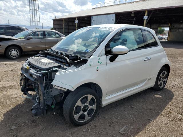 3C3CFFGE5GT197703 - 2016 FIAT 500 ELECTRIC WHITE photo 1