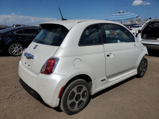 3C3CFFGE5GT197703 - 2016 FIAT 500 ELECTRIC WHITE photo 3