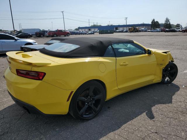 1G1FB3DX9J0174348 - 2018 CHEVROLET CAMARO LT YELLOW photo 3