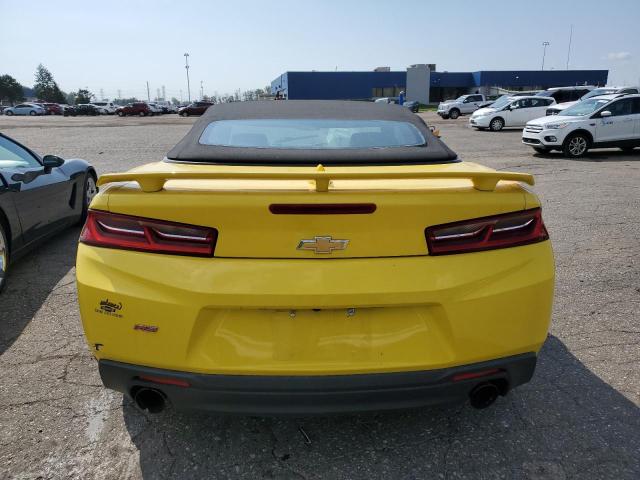 1G1FB3DX9J0174348 - 2018 CHEVROLET CAMARO LT YELLOW photo 6