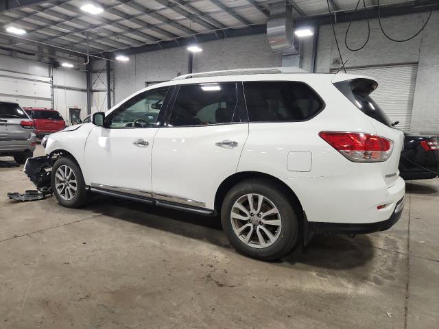5N1AR2MM4FC660919 - 2015 NISSAN PATHFINDER S WHITE photo 2