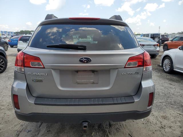 4S4BRCKC8A3348437 - 2010 SUBARU OUTBACK 2.5I LIMITED SILVER photo 6