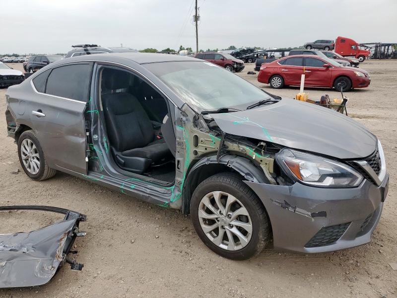 3N1AB7AP4KL603786 - 2019 NISSAN SENTRA S ნაცრისფერი ფოტო 4