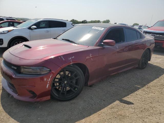 2C3CDXGJ7HH532740 - 2017 DODGE CHARGER R/T 392 BURGUNDY photo 1