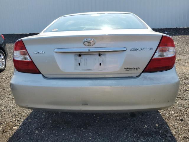 4T1BE30K44U286653 - 2004 TOYOTA CAMRY LE SILVER photo 6