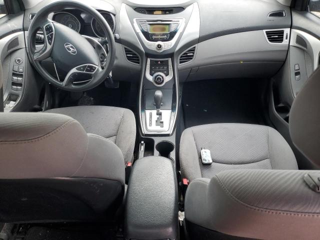 KMHDH4AE3CU353000 - 2012 HYUNDAI ELANTRA GLS GRAY photo 8