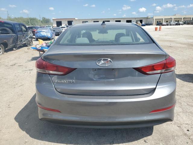 5NPD84LF3JH242593 - 2018 HYUNDAI ELANTRA SEL GRAY photo 6