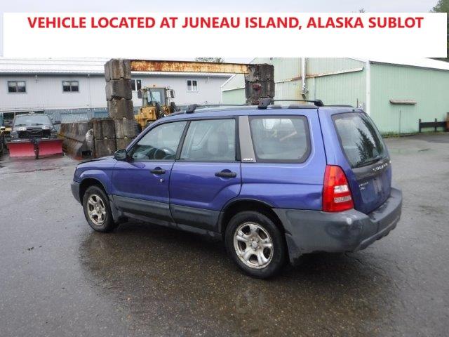 JF1SG63664G758886 - 2004 SUBARU FORESTER 2.5X BLUE photo 3