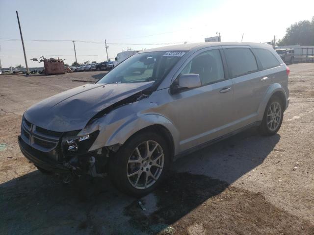 3C4PDCEG8KT717309 - 2019 DODGE JOURNEY GT SILVER photo 1