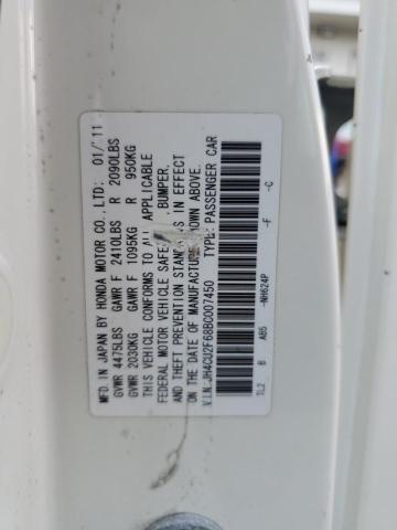 JH4CU2F68BC007450 - 2011 ACURA TSX 白色 照片 13