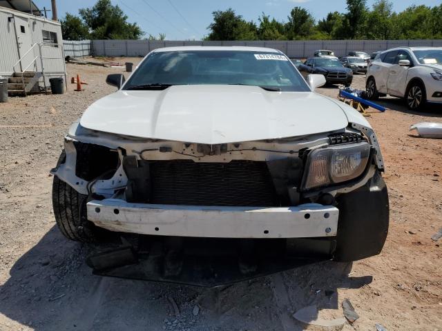 2G1FA1E33D9203243 - 2013 CHEVROLET CAMARO LS WHITE photo 5