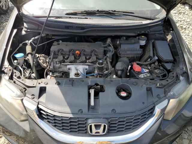 19XFB2F56DE224180 - 2013 HONDA CIVIC LX GRAY photo 11