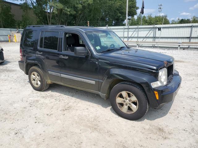 1C4PJMAK0CW102242 - 2012 JEEP LIBERTY SPORT BLACK photo 4