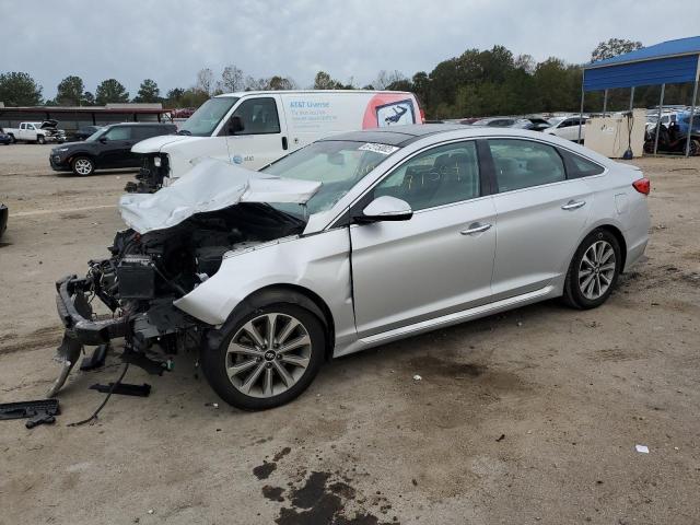 5NPE34AF7GH267351 - 2016 HYUNDAI SONATA SPORT SILVER photo 1