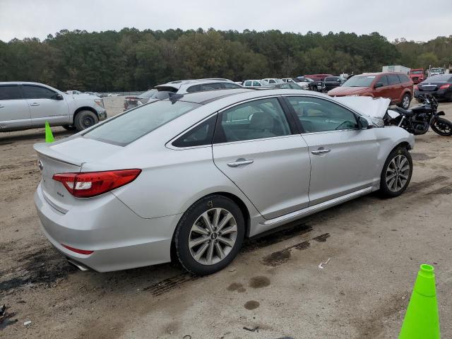 5NPE34AF7GH267351 - 2016 HYUNDAI SONATA SPORT SILVER photo 3