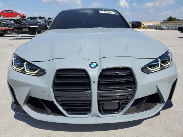 WBS33AY03MFL17488 - 2021 BMW M3 COMPETITION GRAY photo 5