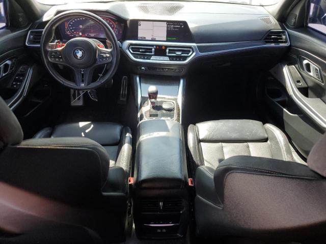 WBS33AY03MFL17488 - 2021 BMW M3 COMPETITION GRAY photo 8