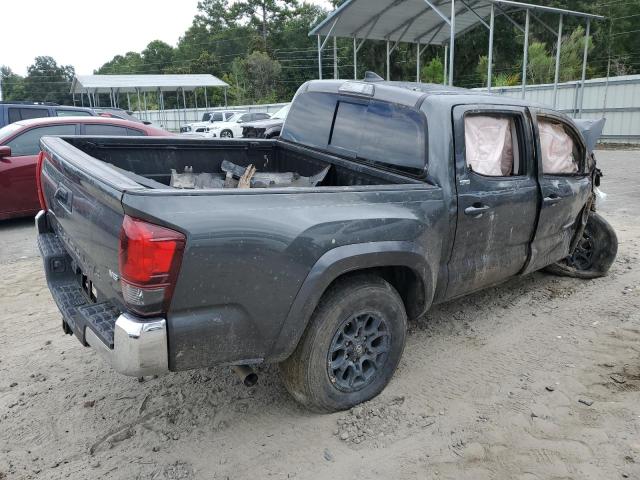 3TMAZ5CNXKM104073 - 2019 TOYOTA TACOMA DOUBLE CAB GRAY photo 3