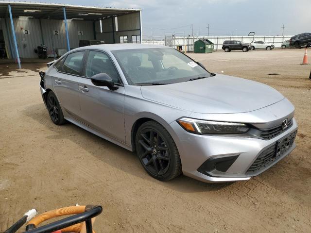 2HGFE2F58NH519974 - 2022 HONDA CIVIC SPORT Gümüş fotoğraf 4