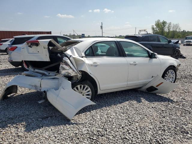 3FADP0L34AR216430 - 2010 FORD FUSION HYBRID WHITE photo 3