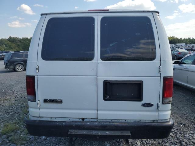 1FTSS34P19DA12482 - 2009 FORD ECONOLINE E350 SUPER DUTY VAN WHITE photo 6