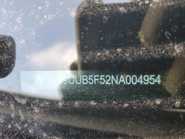 19UUB5F52NA004954 - 2022 ACURA TLX TECH A WHITE photo 13